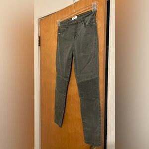 Pistola Green Skinny Moto-Style Jeans